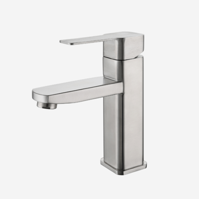 洗脸盆304不锈钢四方龙头